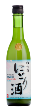 TAKARA Sho Chiku Bai Sho Chiku Bai 'Nigori' Unfiltered Sake 15% Abv - Bottle [1] x [375ml]